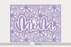 Mom Floral Frame | Mother’s Day Cut File Product Image 1