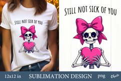 Anti Valentine’s Day Sublimation. Sarcastic Valentine PNG Product Image 1
