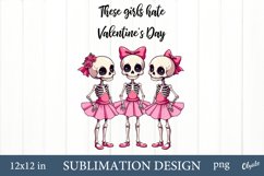 Anti Valentine’s Day Sublimation. Sarcastic Valentine Quote Product Image 1