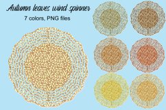 Autumn leaves wind spinner Product Image 1