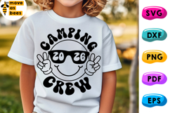 Camping Crew 2026 Svg, Png, Summer Camp Shirt, Sublimation Product Image 1