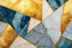 Abstract Gray White And Gold Geometric Background Wallpaper Product Image 1