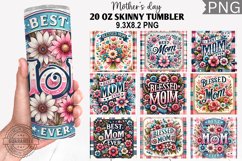 65 Mothers day Tumbler PNG Bundle - Mother&#039;s Day Tumbler Product Image 2