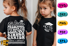 So Long Preschool Svg, Png, Kindergarten Here I Come, 2026 Product Image 1