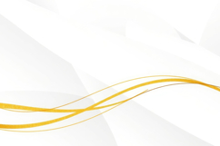Yellow Waves White Background Product Image 1