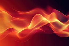 Abstract Orange Wave Background Wallpaper Product Image 1