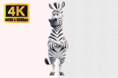 Zebra Transparent PNG Product Image 1
