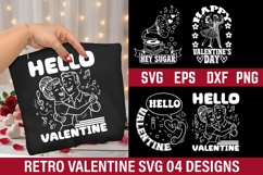 Retro Valentine's Day Design - Hello valentine Product Image 1