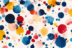Abstract Watercolor Dots Background Wallpaper Product Image 1