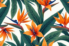 Bird Of Paradise Flower Background Product Image 1