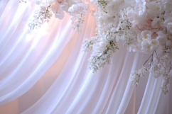 Wedding Flowers Background Wallpaper Product Image 1