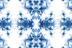 Blue and White Shibori Pattern Background Wallpaper Product Image 1