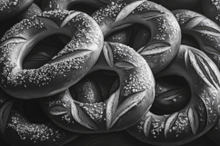 Simit Black and White Background Wallpaper Product Image 1