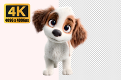 Cute Puppy Transparent PNG Product Image 1