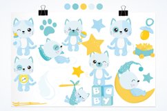 Baby Kitty Boy Graphic &amp; Illustration Product Image 2