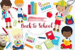 Back to School Boys Graphic &amp; Illustration - Sublimation Product Image 1