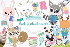 Back to School Animals Graphic &amp; Illustration - Sublimation Product Image 1