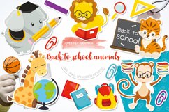 Back to School Animals Graphic &amp; Illustration - Sublimation Product Image 1