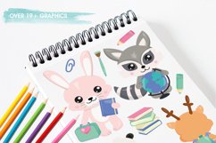 Back to School Animals Graphic &amp; Illustration - Sublimation Product Image 4