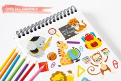 Back to School Animals Graphic &amp; Illustration - Sublimation Product Image 4