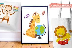 Back to School Animals Graphic &amp; Illustration - Sublimation Product Image 3
