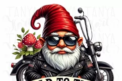 Bad to the Gnome PNG Image for Crafting, Card Making Product Image 4