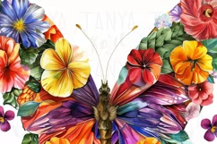 Butterfly PNG Digital File, Instant Download Sublimation Product Image 4