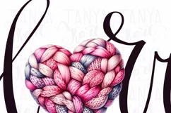 Valentine's Day Knitting Printable Art for Grandmas Product Image 5