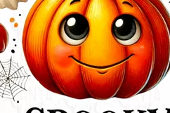 Retro Halloween PNG, Spooky Vibes Shirt Design, Fall Pumpkin Product Image 5