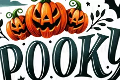 Spooky Season, Fun Halloween Digital Print, Png Product Image 5