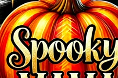 Spooky Mama Png, Coquette Halloween Sublimation Designs Product Image 5