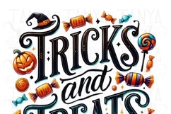 Halloween Tricks and Treats, Digital Downloads for Cards Product Image 4
