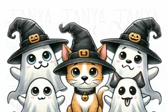 Boo Boo Crew, Retro Halloween PNG for Sublimation Product Image 5