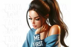 Digital Girl Boss Icons | Print on Demand Freedom PNG Product Image 6