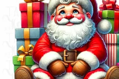 Believe in Santa PNG Digital Print, Sublimation Designs Product Image 3