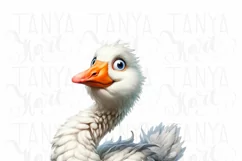 Funny Goose PNG Digital Print for Crafting & T-Shirt Designs Product Image 4