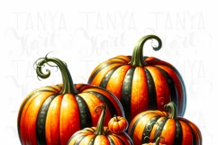 Halloween Pumpkins PNG Designs for Digital Crafting Product Image 4