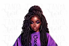 Black Woman PNG Digital Downloads Product Image 5