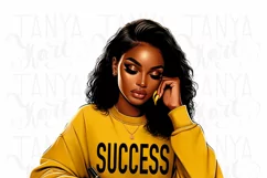 Afro Girl Boss, Ready to Press, Melanin Queen Product Image 6