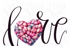 Valentine's Day Knitting Printable Art for Grandmas Product Image 6