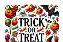 Trick or Treat, Funny Halloween PNG Digital Downloads Product Image 5