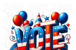 Vote 2024, DTF Transfer, Election Shirt Design 2024 Election Product Image 5