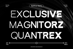 Baftiva - Sans Serif Family Font Product Image 2