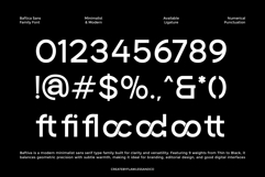 Baftiva - Sans Serif Family Font Product Image 9