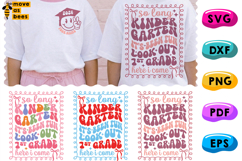 So Long Kindergarten, 1st Grade Here I Come SVG, PNG, 2026 Product Image 1