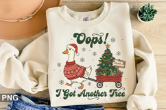 Oops I Got another tree Sublimation - Christmas PNG Design Product Image 3