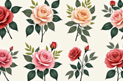 Colorful Roses Background Product Image 1