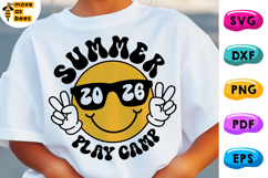 Summer Play Camp 2026 Svg, Png, Boy Girl Kids Camp Shirt Svg Product Image 1