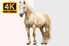 Watercolor Horse Transparent PNG Product Image 1