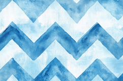 Blue and White Chevron Pattern Background Wallpaper Product Image 1